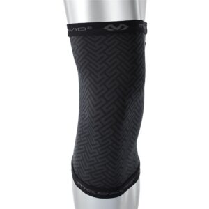 X605R-BK_X-Fitness Dual Layer Compression Knee Sleeves Black_Front.png