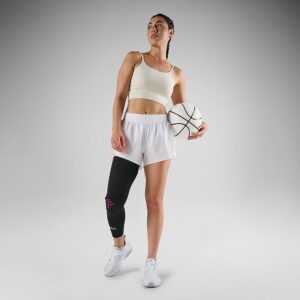 22100R-BKPI_HEX Viz Leg Sleeve Single Black-Pink_Lifestyle 1.png