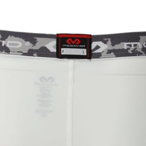 10020R-WH_Compression 3-4 Tight With Dual Layer Knee Support White_Detail 3.png