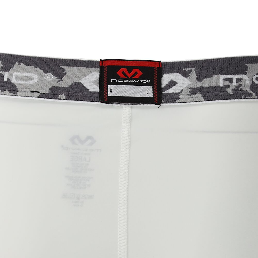 10020R-WH_Compression 3-4 Tight With Dual Layer Knee Support White_Detail 3.png