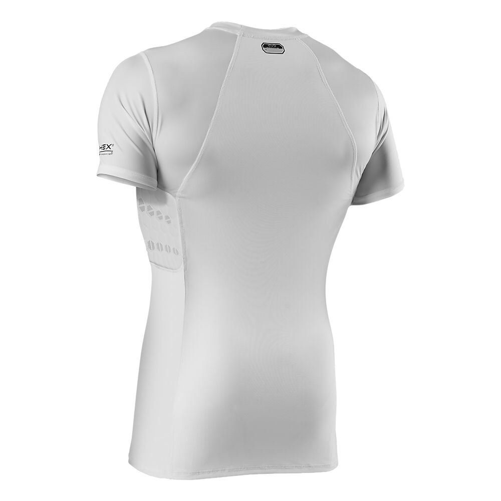 22400R-WH_HEX Viz 2-Pad SS Shirt White_Back.png