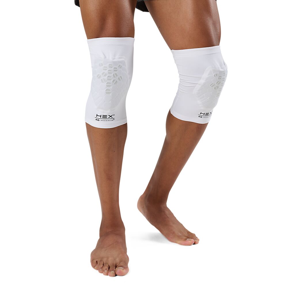 22140R-WHGR_HEX Viz knee-Elbow Pad Pair White-Grey_Main.png