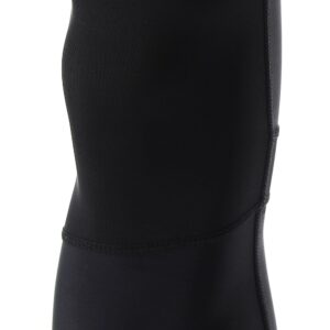 10020R-BK_Compression 3-4 Tight With Dual Layer Knee Support Black_Detail 2.png