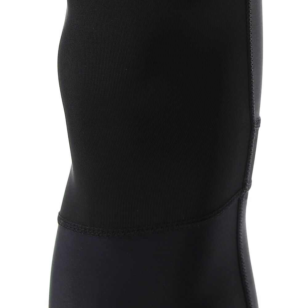 10020R-BK_Compression 3-4 Tight With Dual Layer Knee Support Black_Detail 2.png