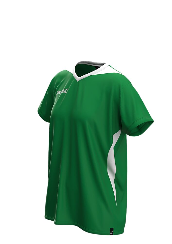 SP25014110-GNWH_Motion Shirt Women Green-White_Side 6.png