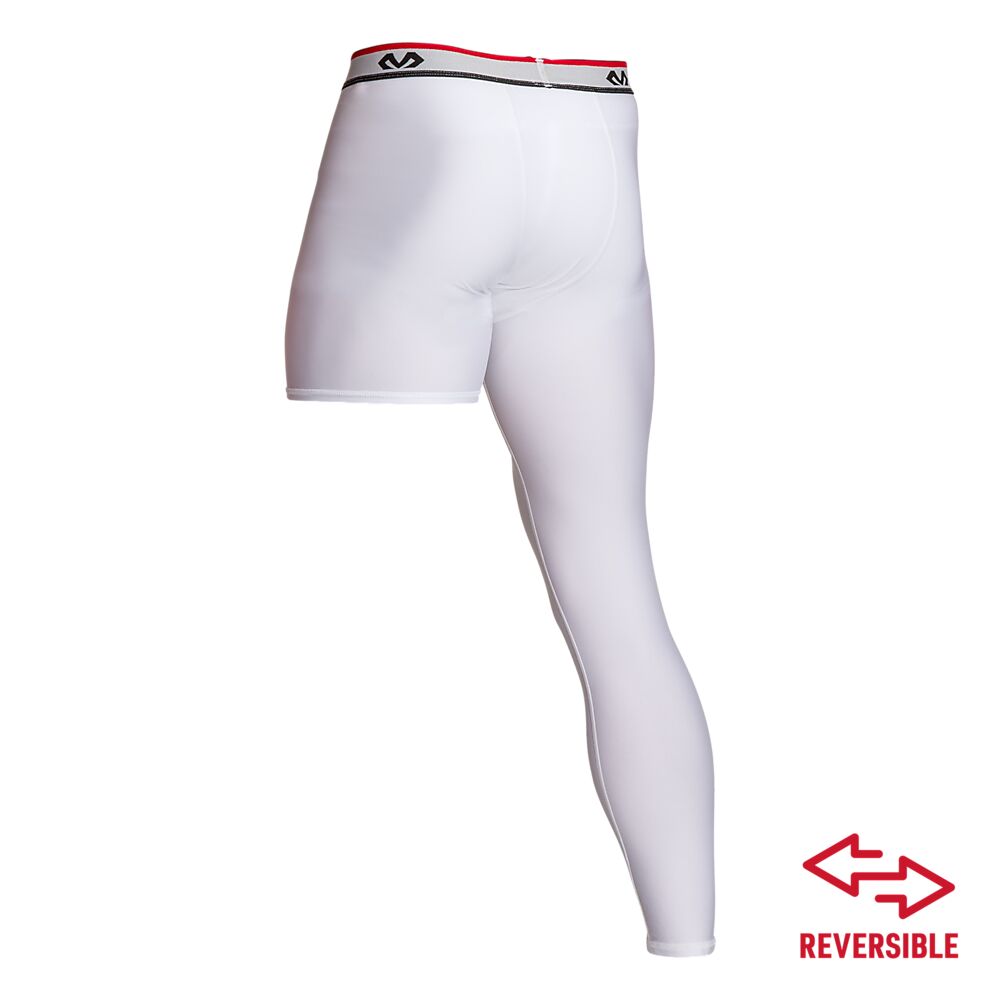 10700R-WH_One Legged 3:4 Compression Tight White_Back.png