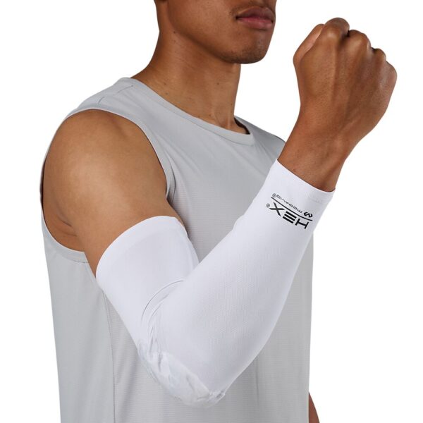 22120R-WHGR_HEX Viz Arm Sleeve Single White-Grey_Main.png