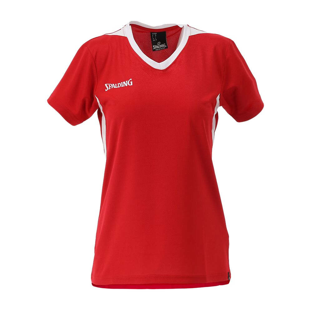 SP25014110-RDWH_Motion Shirt Women Red-White_Front.png