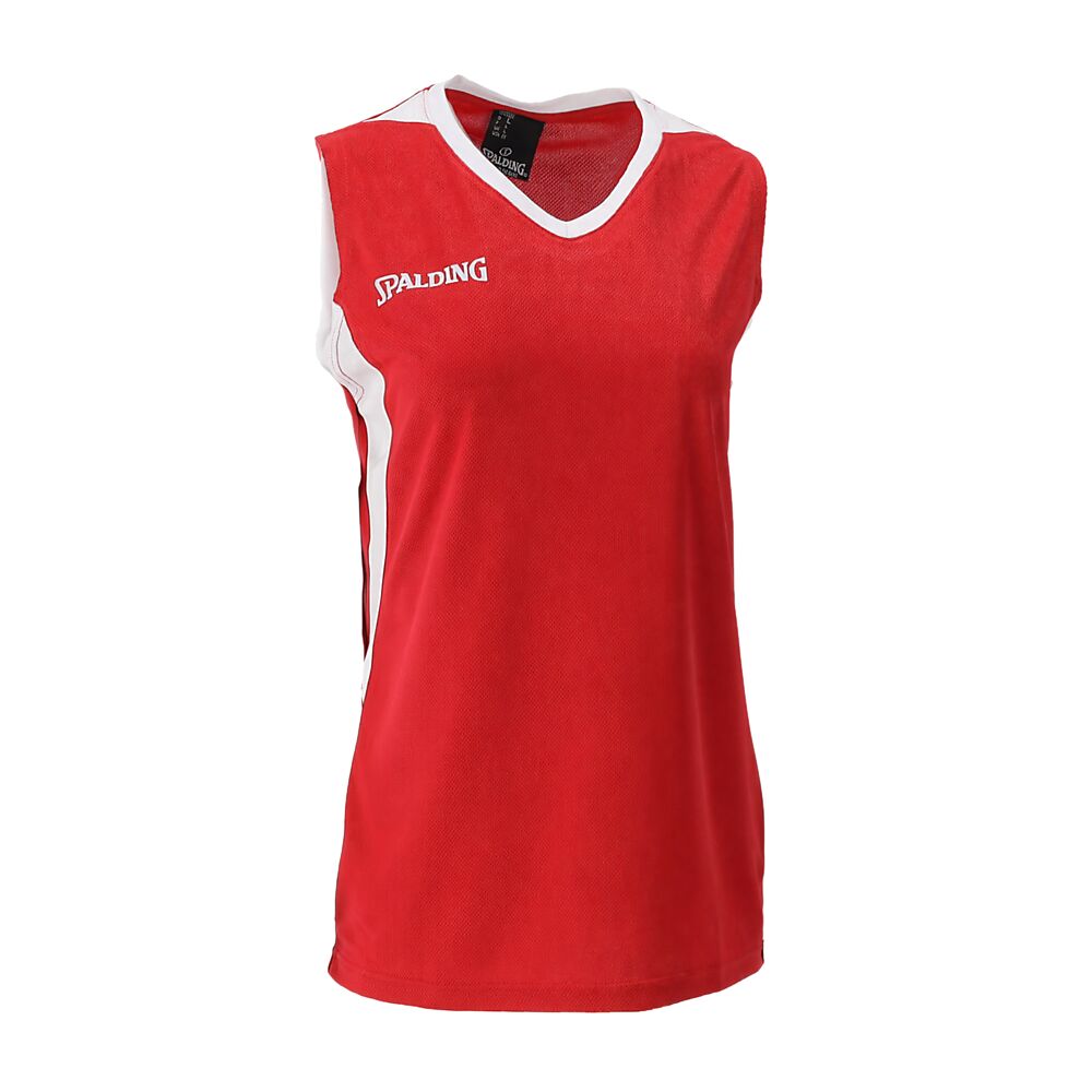 SP25015110-RDWH_Motion Sleeveless Shirt Women Red-White_Side.png