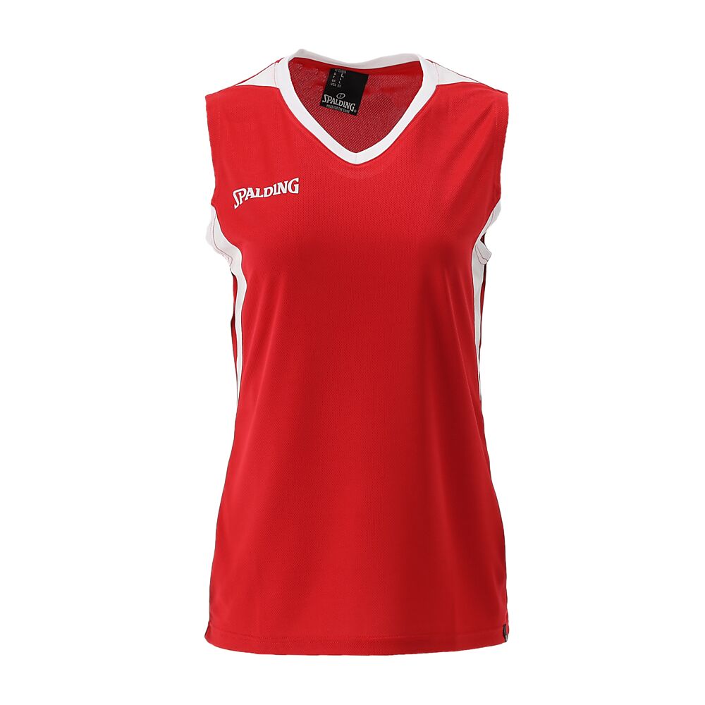 SP25015110-RDWH_Motion Sleeveless Shirt Women Red-White_Front.png