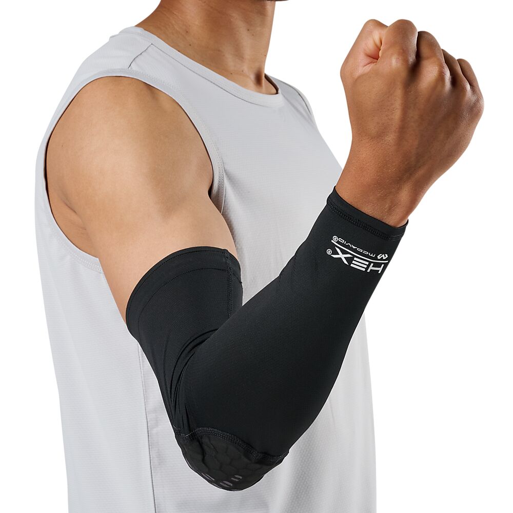 22120R-BKGR_HEX Viz Arm Sleeve Single Black-Grey_Main.png