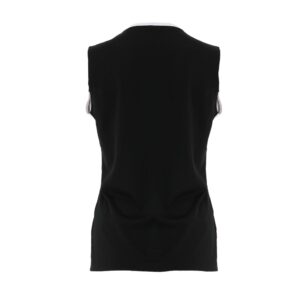 SP25015110-BKWH_Motion Sleeveless Shirt Women Black-White_Back.png
