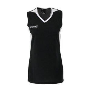 SP25015110-BKWH_Motion Sleeveless Shirt Women Black-White_Front.png