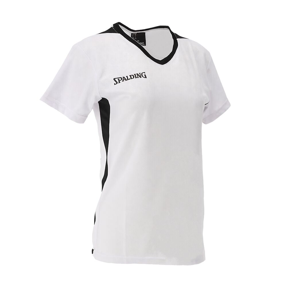SP25014110-WHBK_Motion Shirt Women White-Black_Side.png