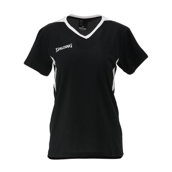 SP25014110-BKWH_Motion Shirt Women Black-White_Front.png