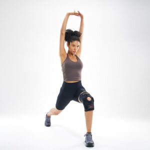 429X-BK_Knee Brace With Polycentric Hinges And Cross Straps Black_Lifestyle2.png