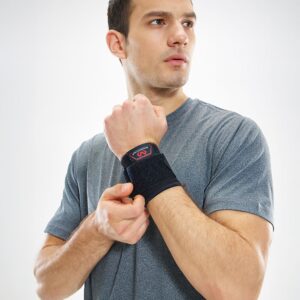 513R-BK_Wrist Sleeve Adjustable elastic Black_Lifestyle2.png