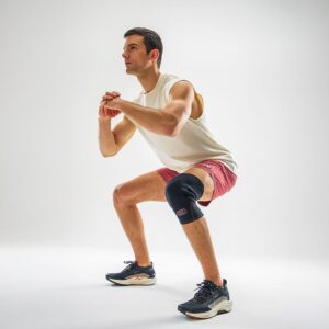 401R-BK_Knee Support Sleeve Black_Lifestyle3.png